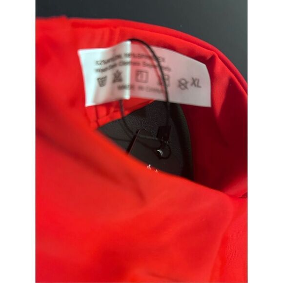 TEMPT ME Women's Size XL Red High Thigh Bathing Suit Swim Bottoms Only New - Picture 6 of 10